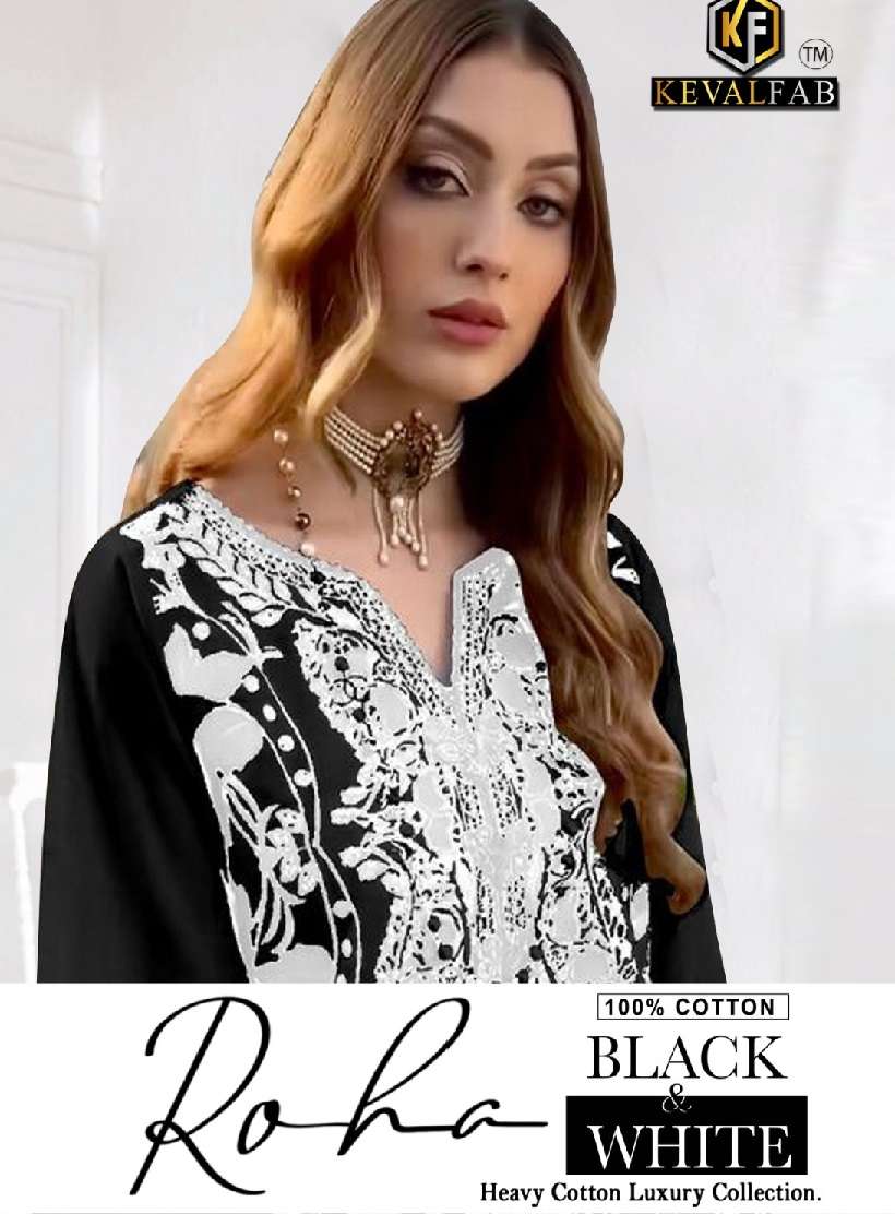 BLACK &WHITE ROHA by Keval 